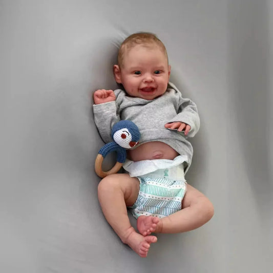 R.B Ragazzo Baby Silicone Bambole Reborn