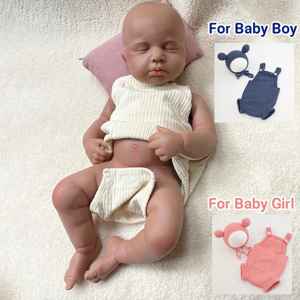 Reborn-Bambole Painted04and clothes / Boy Bambola Reborn Grandi