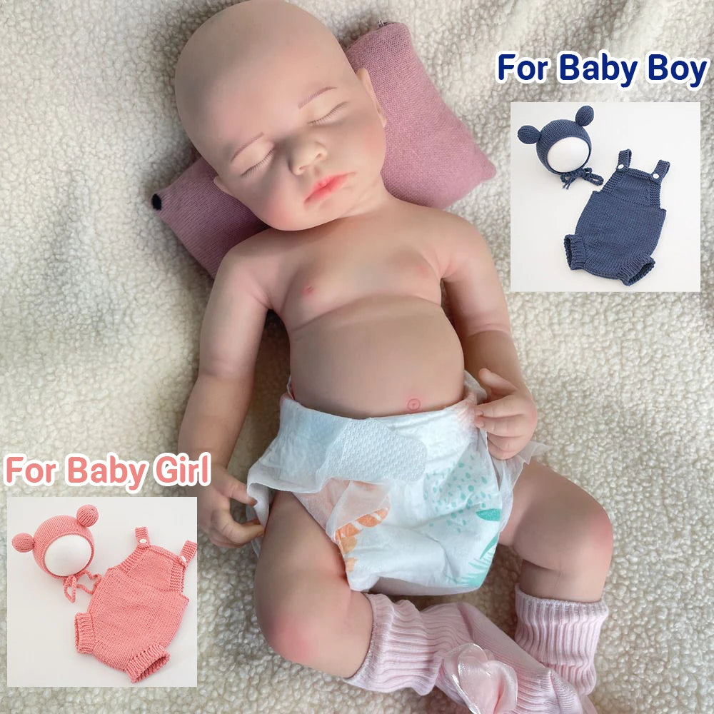 Reborn-Bambole Painted01and clothes / Boy Bambola Reborn Grandi
