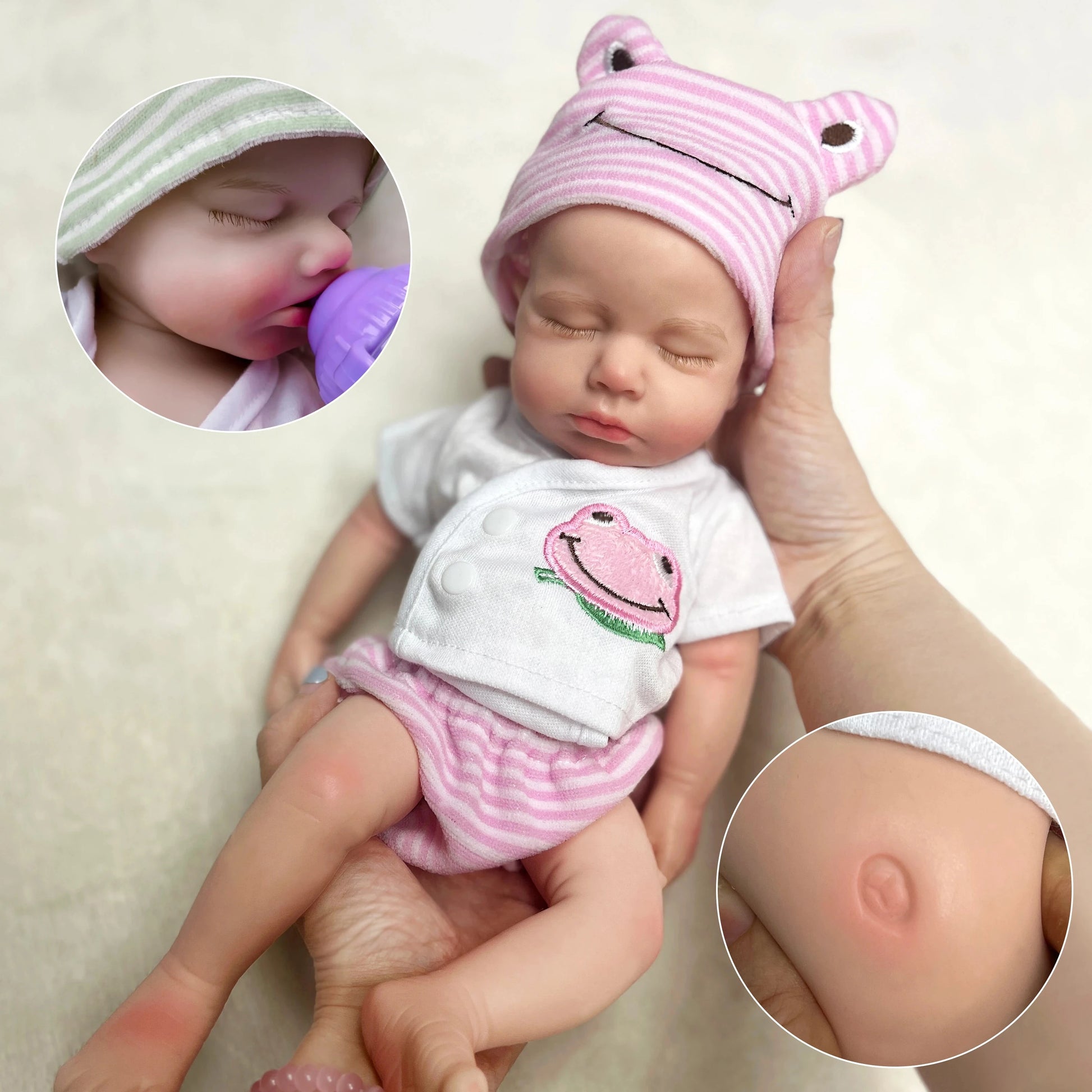 Reborn-Bambole Bambola Reborn In Silicone Femmina