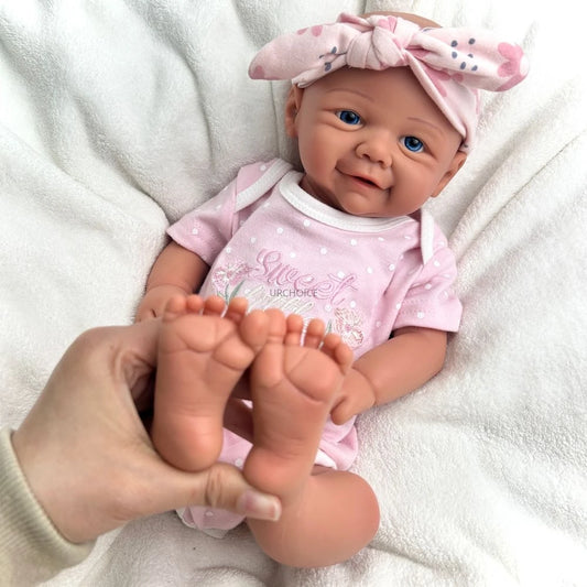 Reborn-Bambole Bambola Reborn In Silicone Morbido