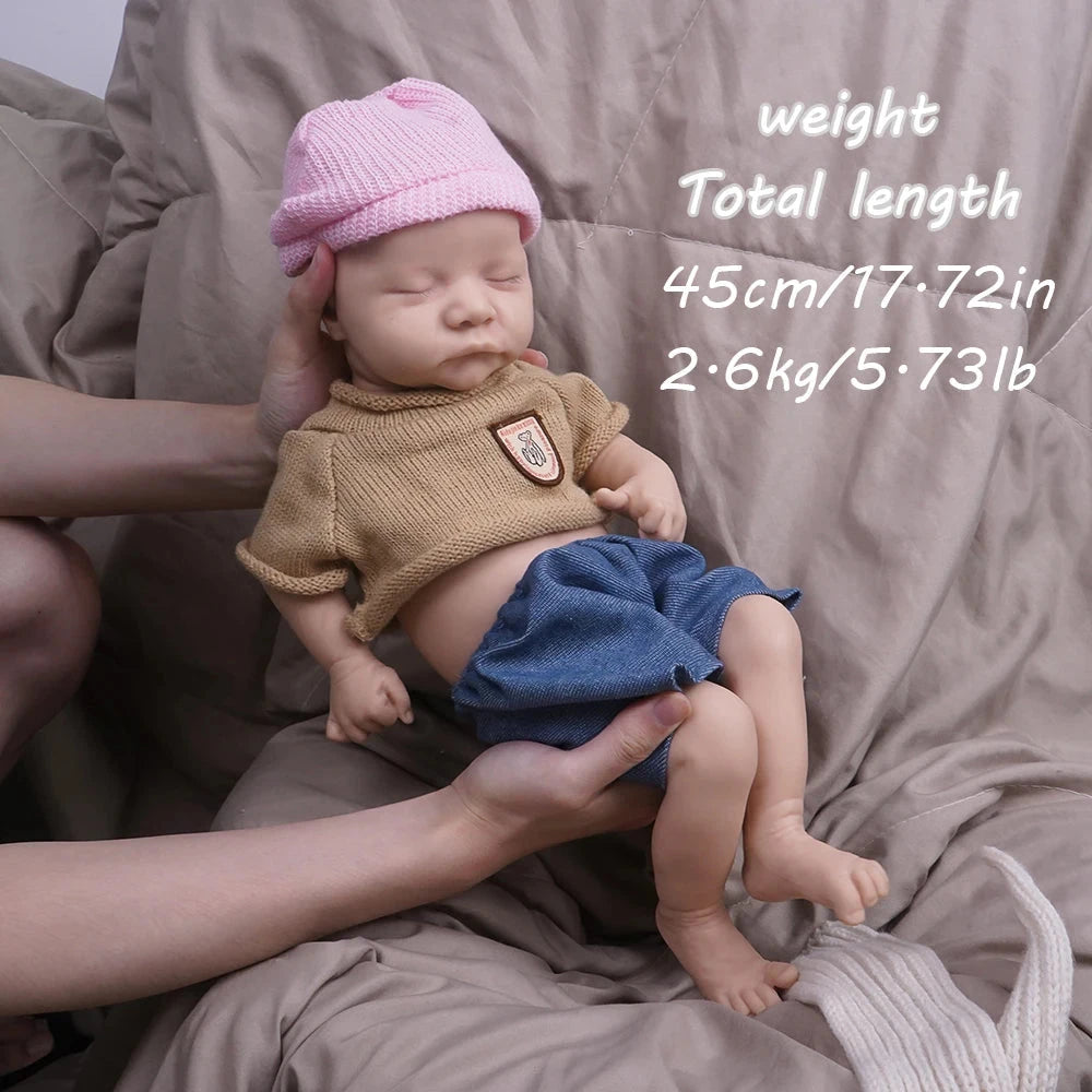 Reborn-Bambole Bambola Reborn Silicone Morbido