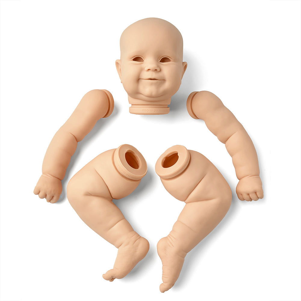 R.B corpo in stoffa Bambole Reborn Child Kit Completo
