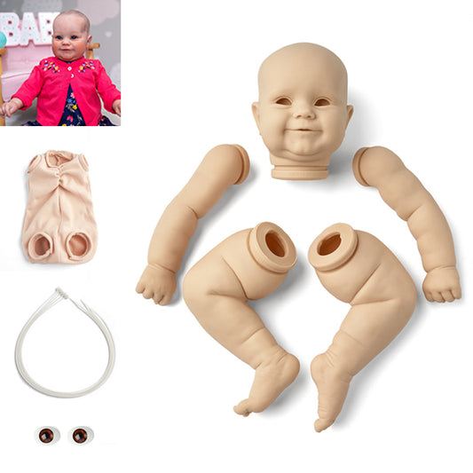 R.B corpo in stoffa Bambole Reborn Child Kit Completo