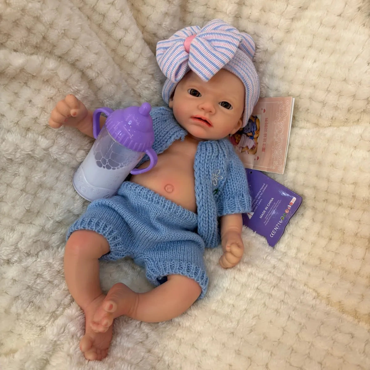 Reborn-Bambole Painted Girl Bambole Reborn Di Silicone