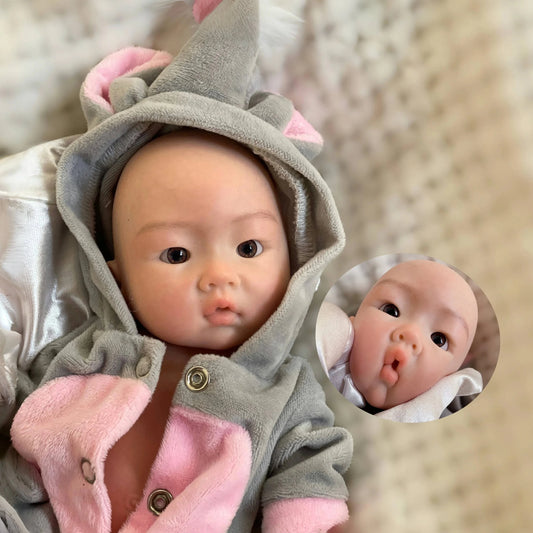 Reborn-Bambole Painted Bald Bambole Reborn Doll