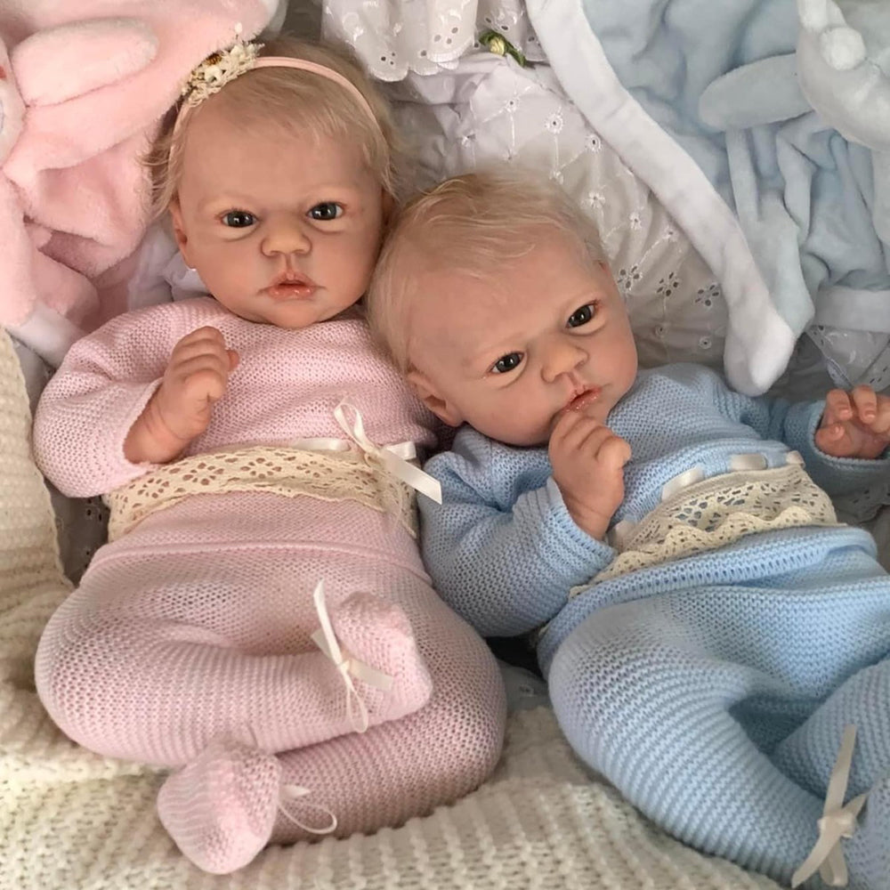 JIZHI 17 pollici Baby Dolls realistico sentimento realistico addormentato neonato bambole fatte a mano bambino realistico con accessori Set regalo per i bambini di 3 anni e oltre JIZHI 17 pollici Baby Dolls realistico sentimento realistico addormentato neonato bambole fatte a mano bambino realistico con accessori Set regalo per i bambini di 3 anni e oltre