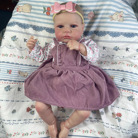 Reborn-Bambole Doll B / Cloth Body Doll Bambole Reborn Grandi