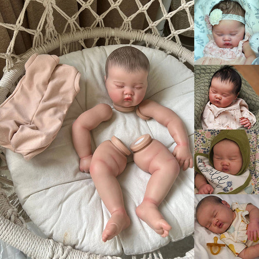 R.B Corpo in stoffa bambole reborn kit - ambre