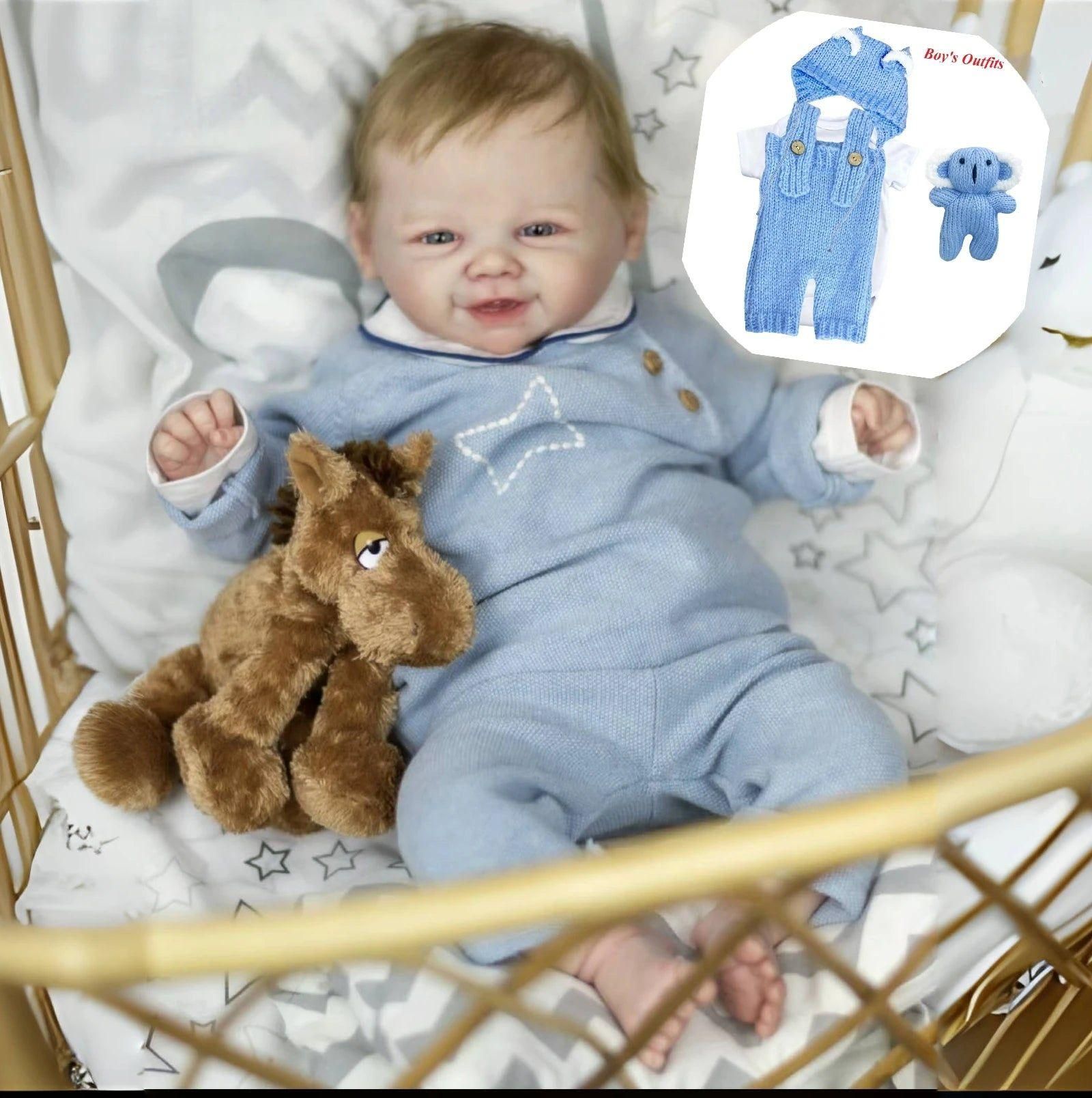 Reborn-Bambole Bambole Reborn Maschio Neonato