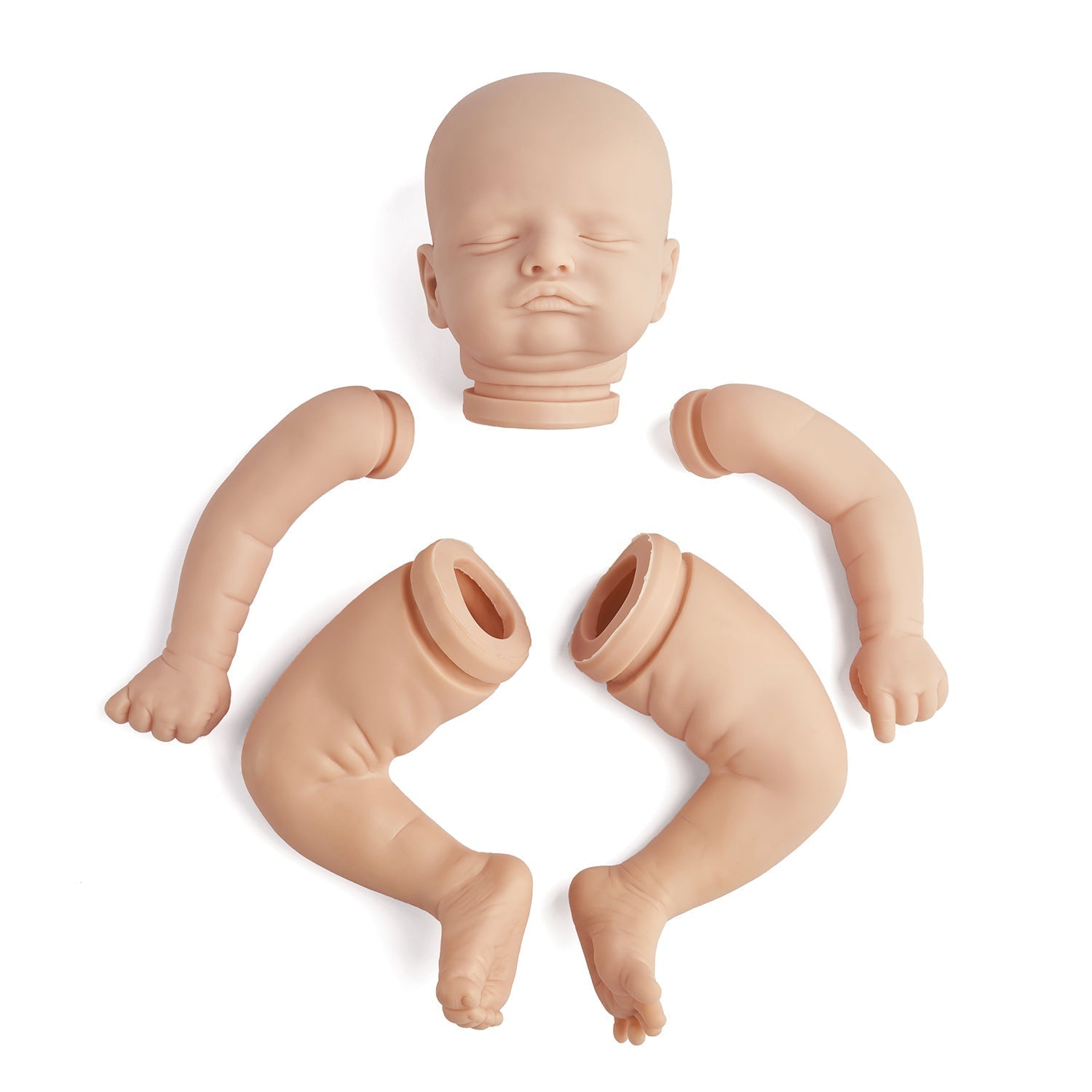 R.B corpo in stoffa kit Bambole Reborn Toddler