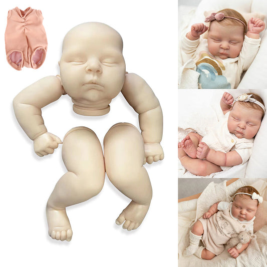 R.B Corpo in stoffa kit completi bambole reborn - camille