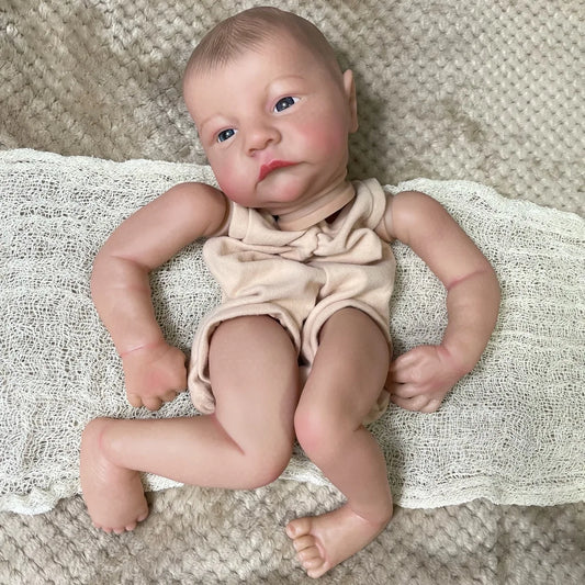Reborn-Bambole Painted Kit / With Cloth Body Kit Per Costruire Bambole Reborn