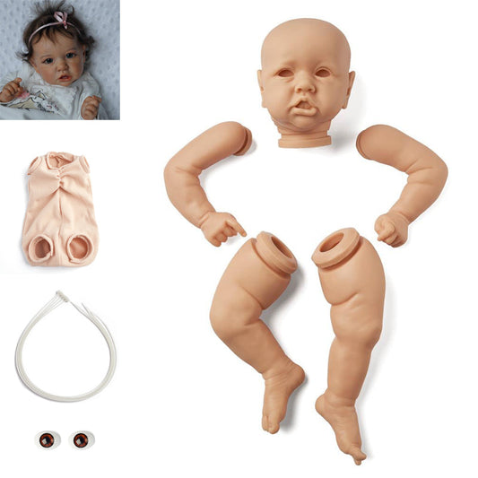 R.B corpo in stoffa Kit Saskia Bambola Reborn