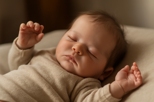 Bambola Reborn realistica con dettagli iperrealistici in un ambiente accogliente in Italia, che sembra vera