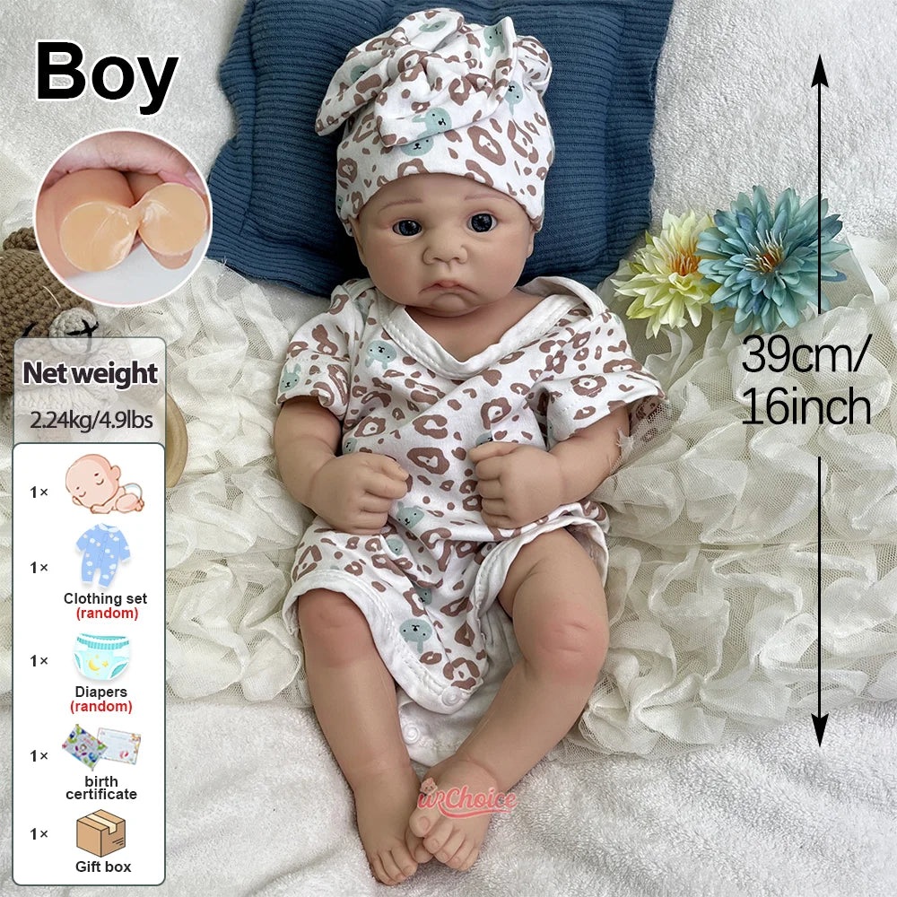Reborn-Bambole Bambola Reborn Maschio Neonato