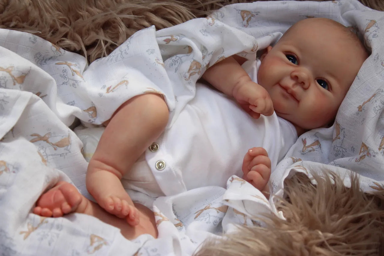 Bambole-Reborn.it Nessun Genere Bambola Reborn Originale Maschio Femmine
