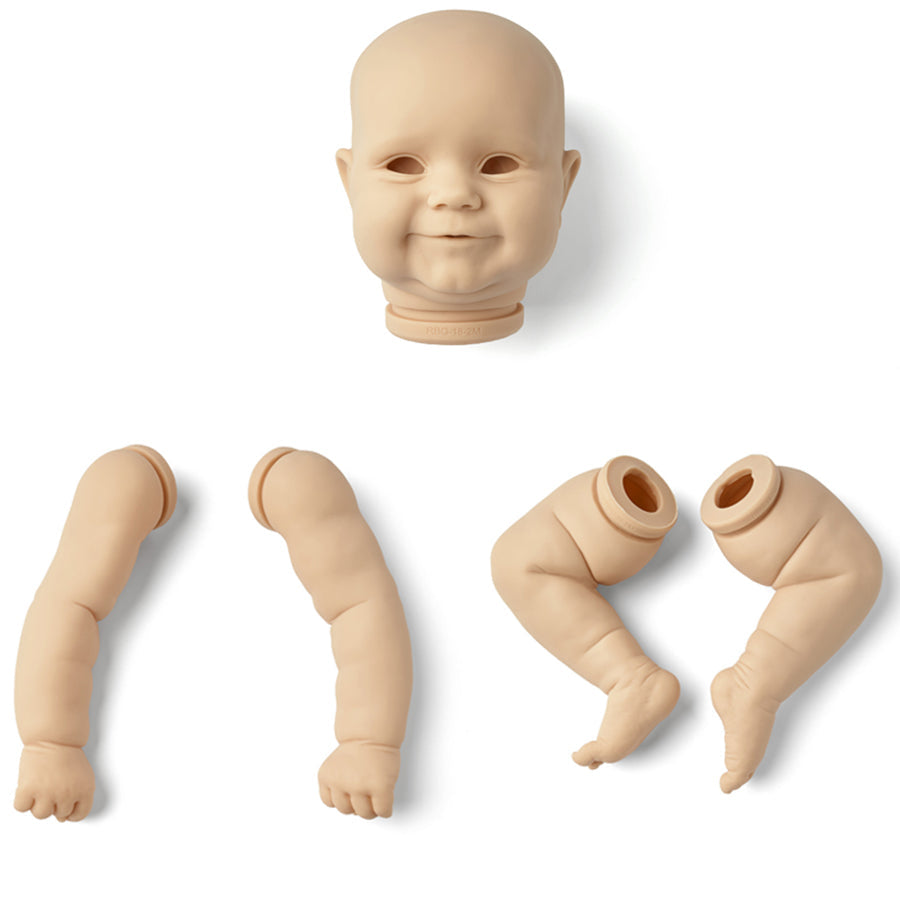 R.B corpo in stoffa Bambole Reborn Child Kit Completo