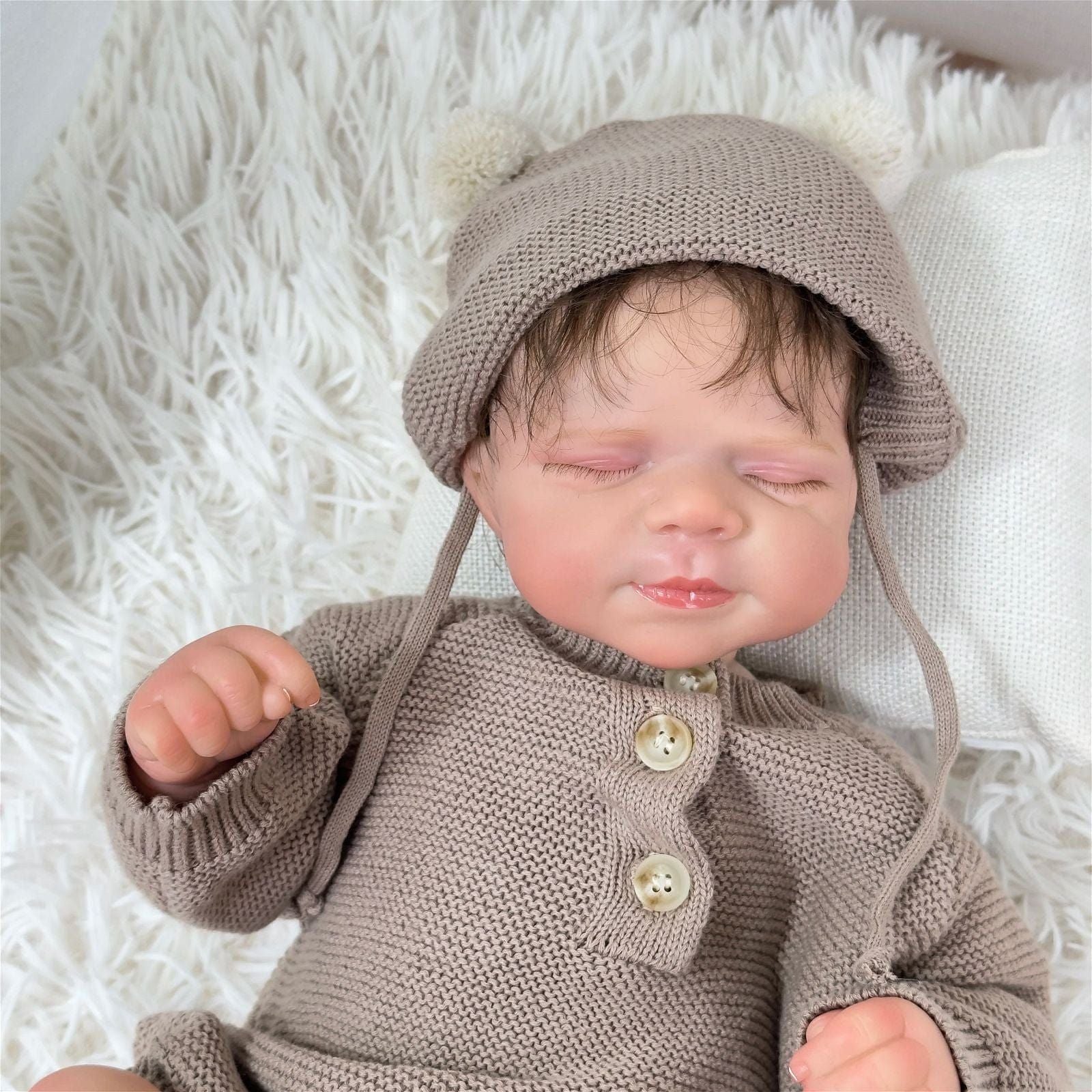 Reborn-Bambole Bambole Reborn Femmine capelli lunghi