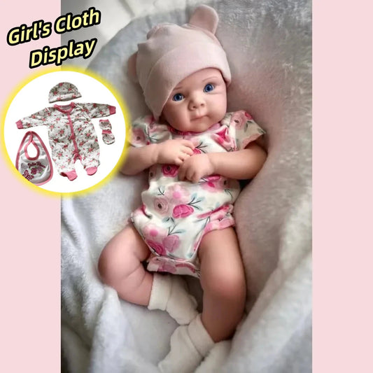 Reborn-Bambole Painted Girl Bambole Reborn Femmine Occhi Aperti