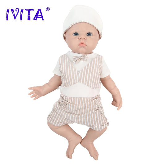 Reborn-Bambole Unpainted Unfinished / spain / 47cm (18.5 inch) Bambole Reborn Full Silicone