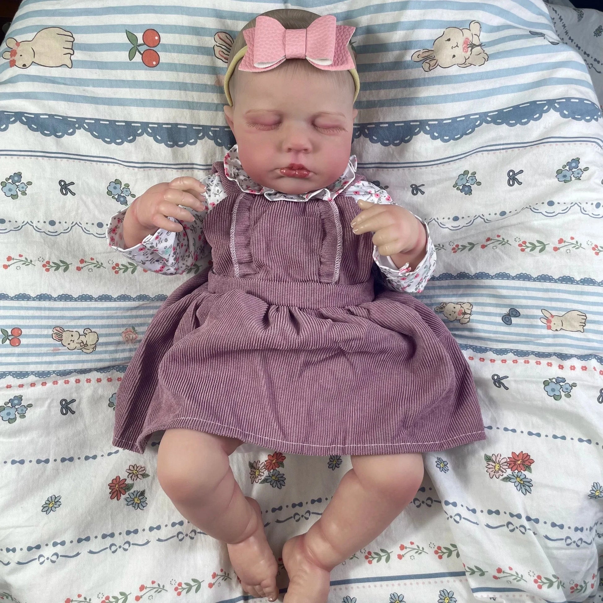 Reborn-Bambole Doll D / Cloth Body Doll Bambole Reborn Grandi