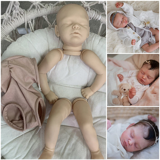 R.B corpo in stoffa Bambole Reborn Kit Completo