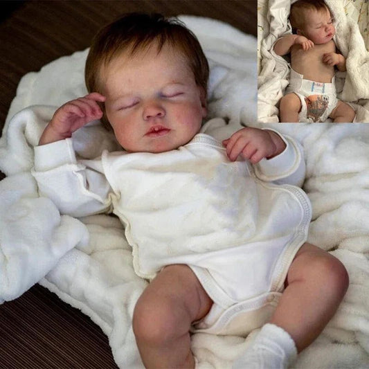 Reborn-Bambole Bambole Reborn Maschio occhi chiusi