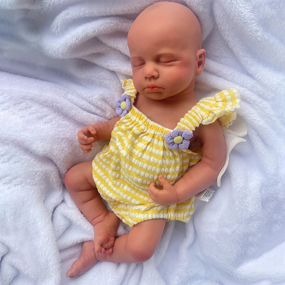 Reborn-Bambole Painted 03 / Girl Bambole Reborn Maschio Silicone