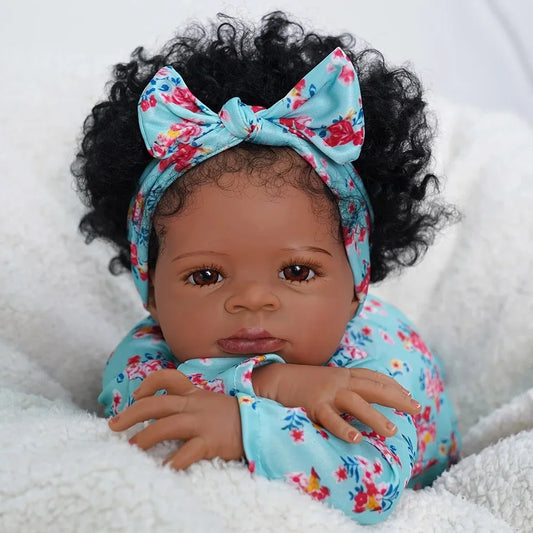 Reborn-Bambole Finished Doll Bambole Reborn Nere