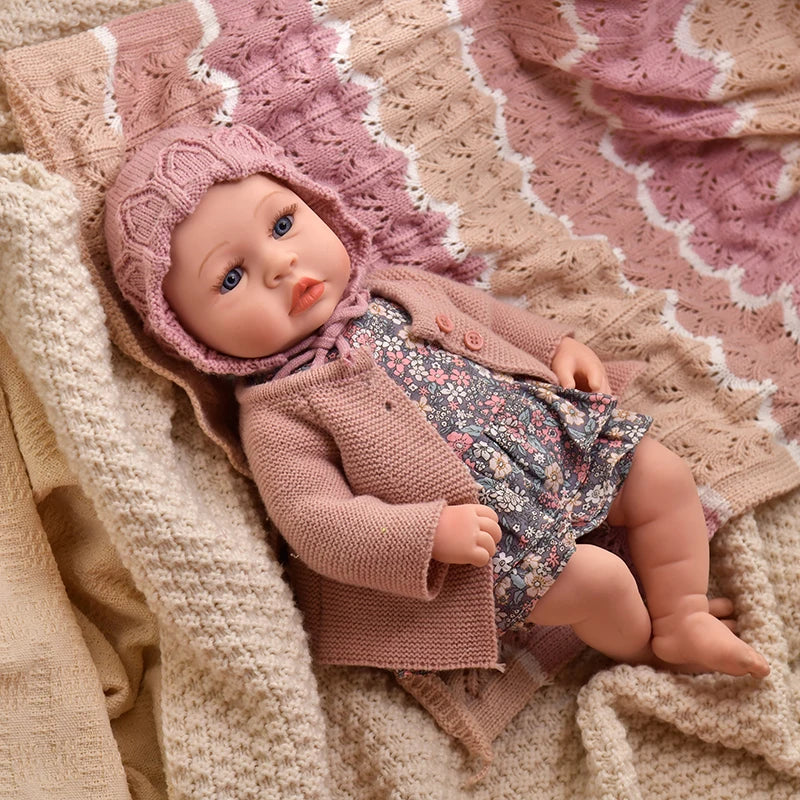 Reborn-Bambole pink / cloth body Bambolotto Bambola Reborn