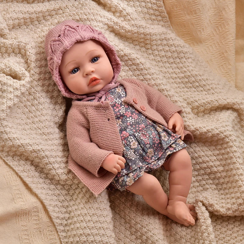 Reborn-Bambole pink / cloth body Bambolotto Bambola Reborn