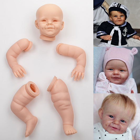R.B corpo in stoffa Kit Completo con Guida per Bambola Reborn Originale