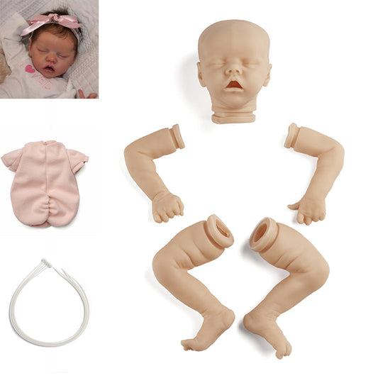 R.B corpo in stoffa Kit Completo Materiale Bambola Reborn
