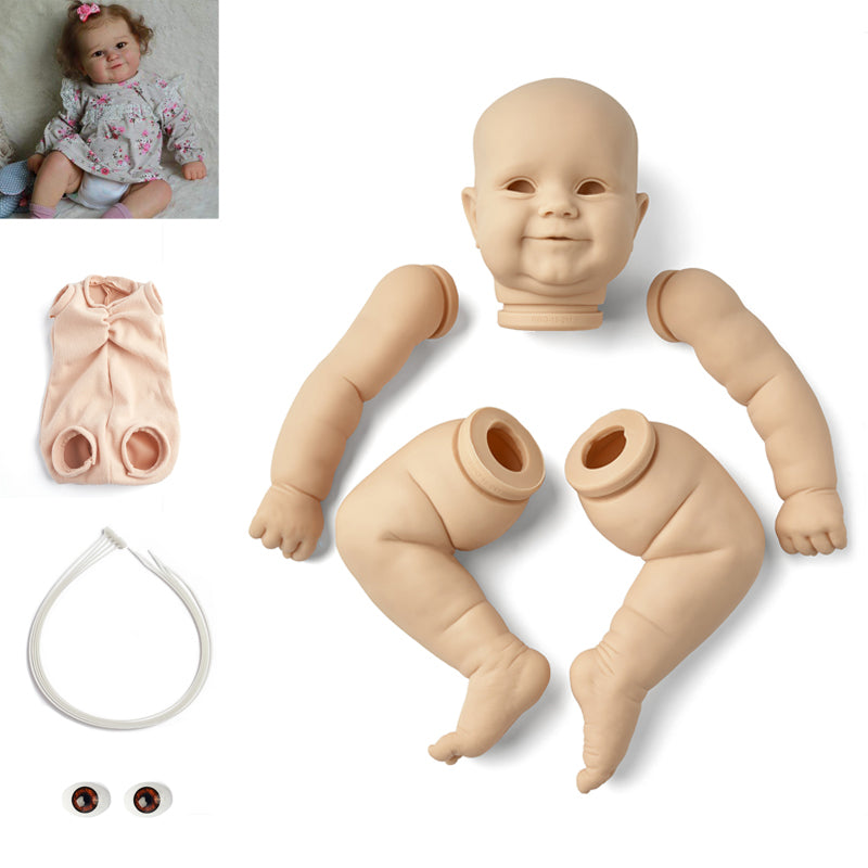 R.B corpo in stoffa Kit Neutri per Bambole Reborn