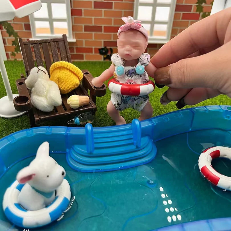 Reborn-Bambole Mini Bambole Reborn