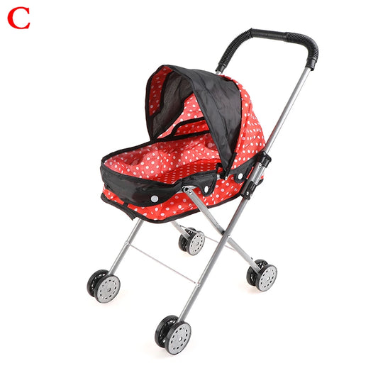Reborn-Bambole Nero Passeggini Per Bambole Reborn