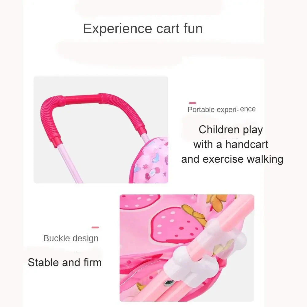 Reborn-Bambole Passeggino Gemellare Per Bambole Reborn