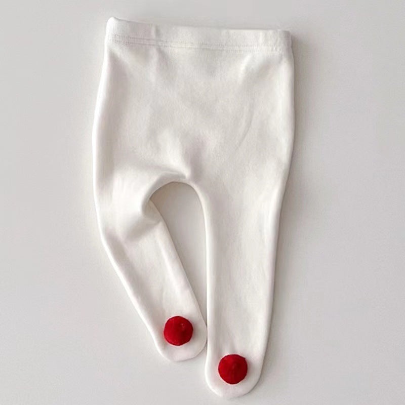 R.B (Bianco) Leggings natalizi / 66cm Vestiti per Bambole Reborn Estivi
