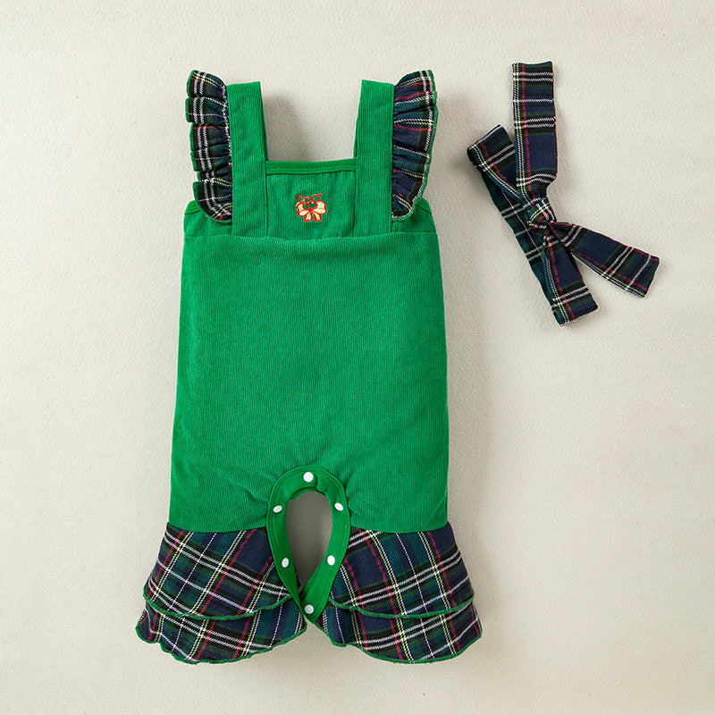 R.B Verde / 68(3-6M) Vestiti per Bambole Reborn Femmina